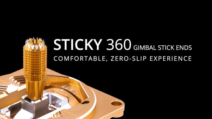 Sticky 360 gimbal ends