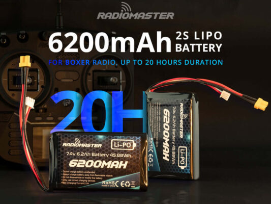 RadioMaster-Boxer Battery 6200 mAh