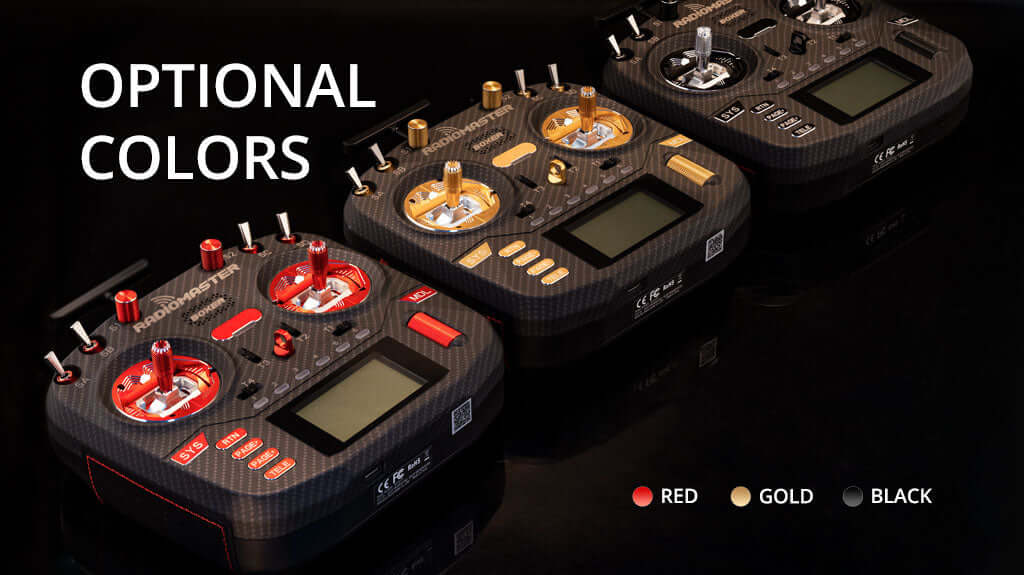 Overview of available RadioMaster Boxer Max models.
