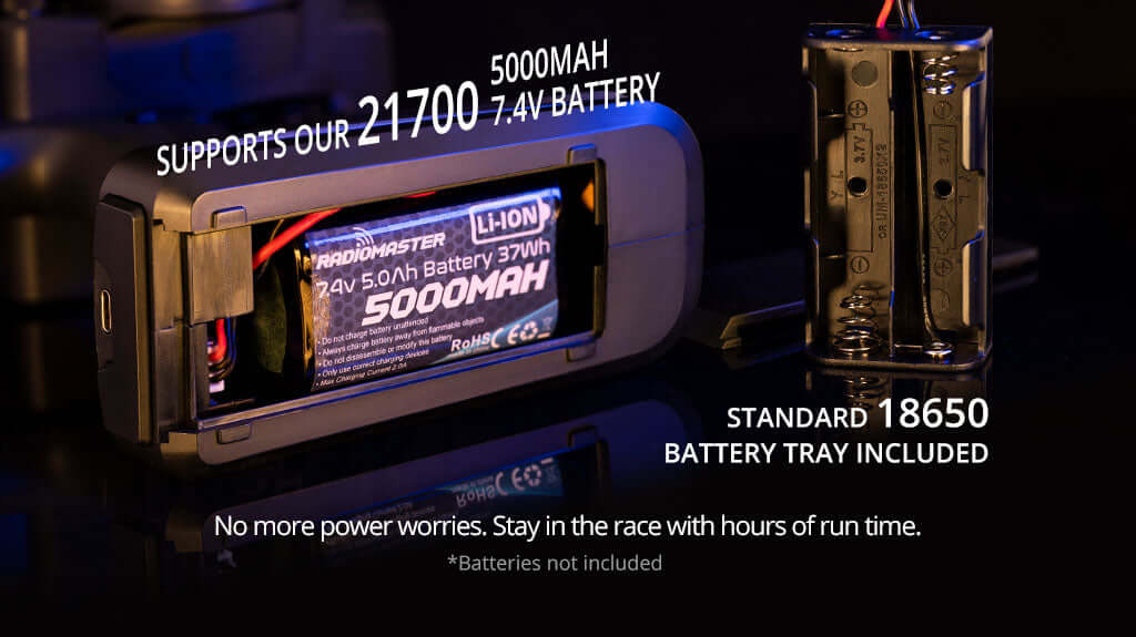 RadioMaster MT12 battery bay