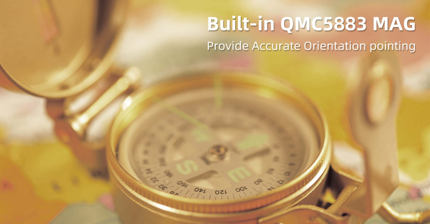 Walksnail WS-M181 GPS: built-in QMC5883 compass
