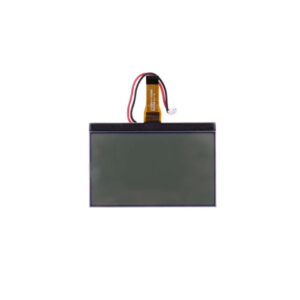 A LCD screen with dot matrix technology, including the ribbon cable and power wires and suitable for the RadioMaster MT12