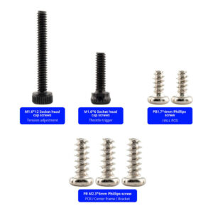 RadioMaster MT12 - Trigger Screw Set